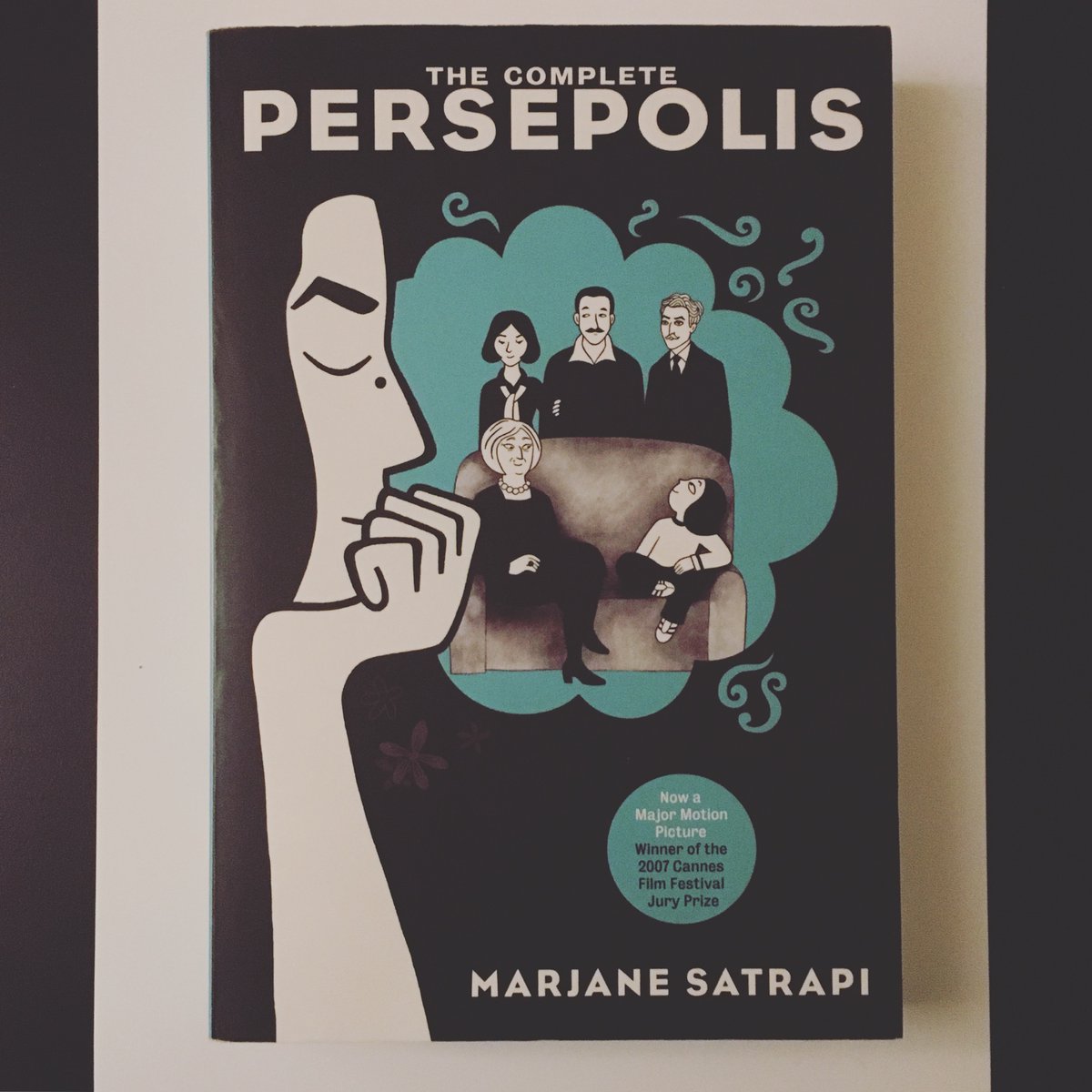couldn’t do a  #travelbanbooks &  #travelbanwriters series without mentioning Iranian treasure Marjane Satrapi. fucking love this graphic memoir.  #supportiranianwriters  #nobannowall