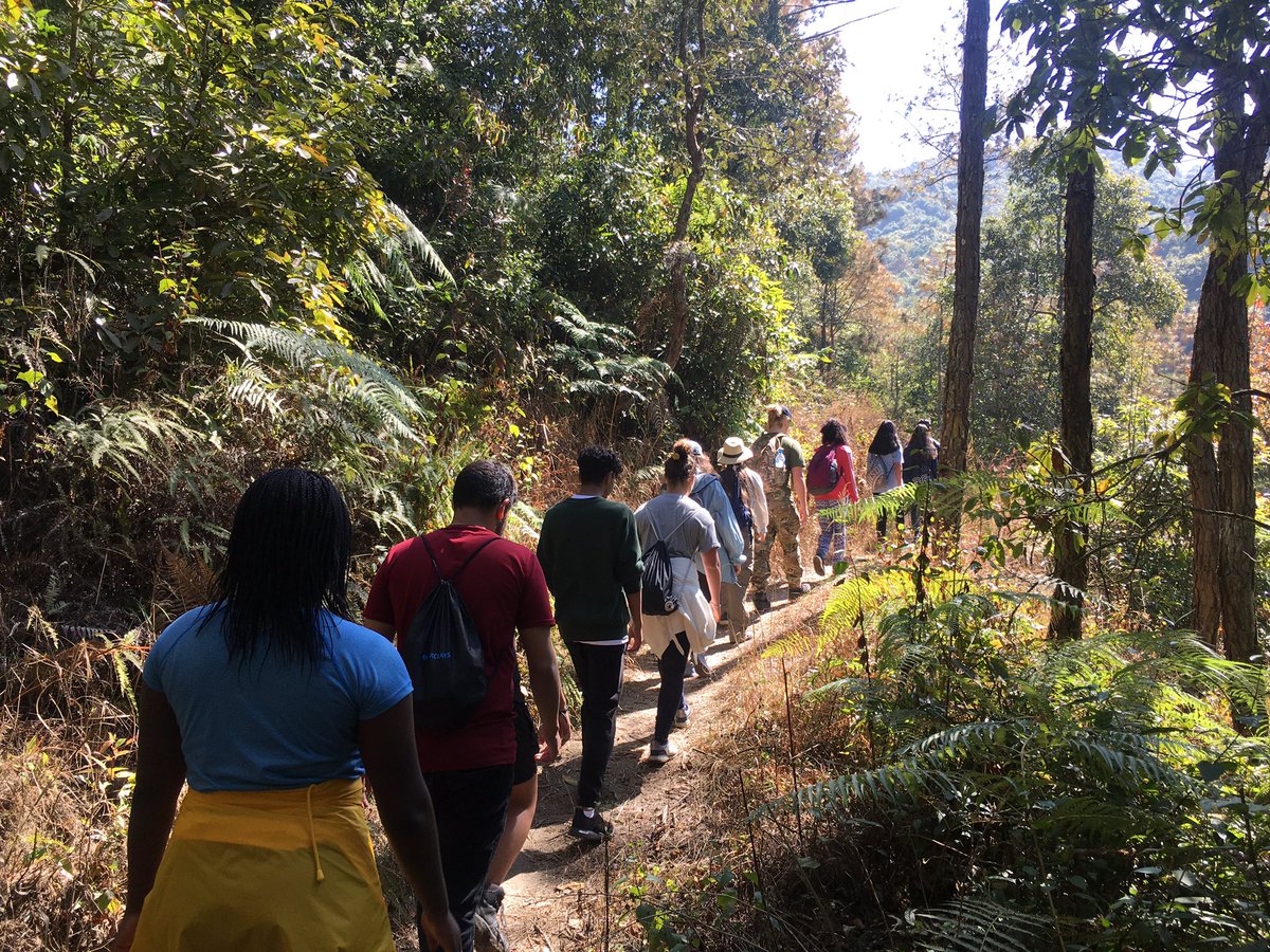 All worn out after our last hike this morning <a href="/NcbisSecondary/">NCBIS Secondary</a> #ncbisnepal2020