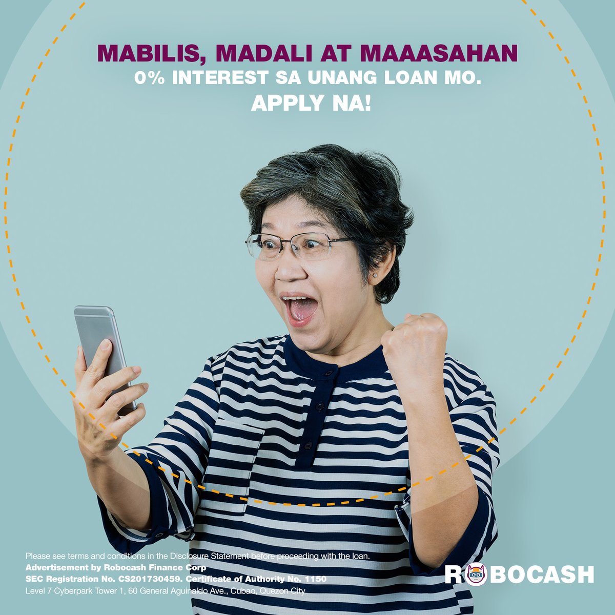 robocashph's tweet image. Extra cash pambili ng gamot, maintenance at iba pa? Kay Robocash ka na. Mabilis, Madali at Maaasahan.

0% Interest sa unang loan mo. Apply na! 1 valid ID lang. #Robofast #Roboeasy #Robocash

🌐 APPLY ONLINE bit.ly/RobocashWebPh
📲 DOWNLOAD THE APP bit.ly/RoboAppPH