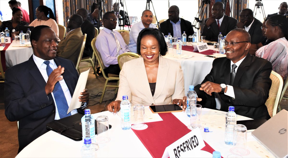 CRAKenya's tweet photo. We are underway as we launch the county creditworthiness report for Kisumu, Makueni, and Bungoma counties #NoKenyanLeftBehind @KisumuCountyKE @BungomaCountyKe @OfficialMakueni @AnyangNyongo @GovWWangamati @governorkibwana https://t.co/EO5ABDm1iS