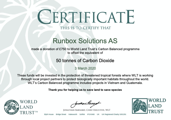 Runbox's tweet photo. Runbox is a #hydropowered email service, and is now double carbon negative for the #CO2 emissions that still result from our operations #CarbonNeutral

https://t.co/UTJrBrf5hB https://t.co/VwoqVUDut5
