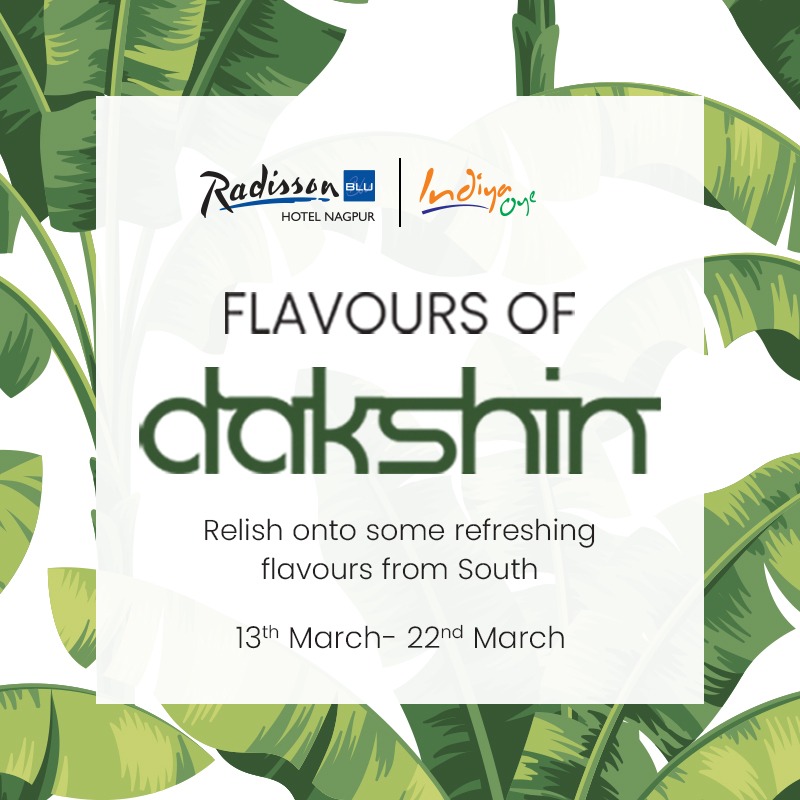 Come, be a part of "Flavours of Dakshin", a celebration of refreshing and tangy flavours from South India and find yourself swirling on the aromas of flavourful bites available at India Oye, only at Radisson Blu Nagpur!

#ExperienceRadisson #RadissonSocialHub #nagpur #food