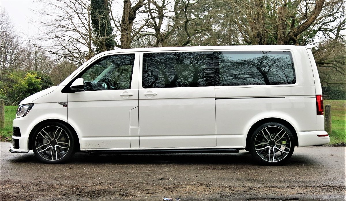 UTransporters's tweet photo. VOLKSWAGEN TRANSPORTER SHUTTLE (2019) T6 204 DSG AUTO LWB EURO6 T32 KOMBI SPORTLINE STYLE

£32,495 inc VAT!
https://t.co/1kf2t5PBZ1

#vw  #VWtransporter  #vwtuning  #vwvans  #volkswagen  #kombi #VWkombi  #T6 #sportline #swb #bluemotion #T28 #euro6 #bluetooth #vwshuttle #T32 https://t.co/50w3RLPueY