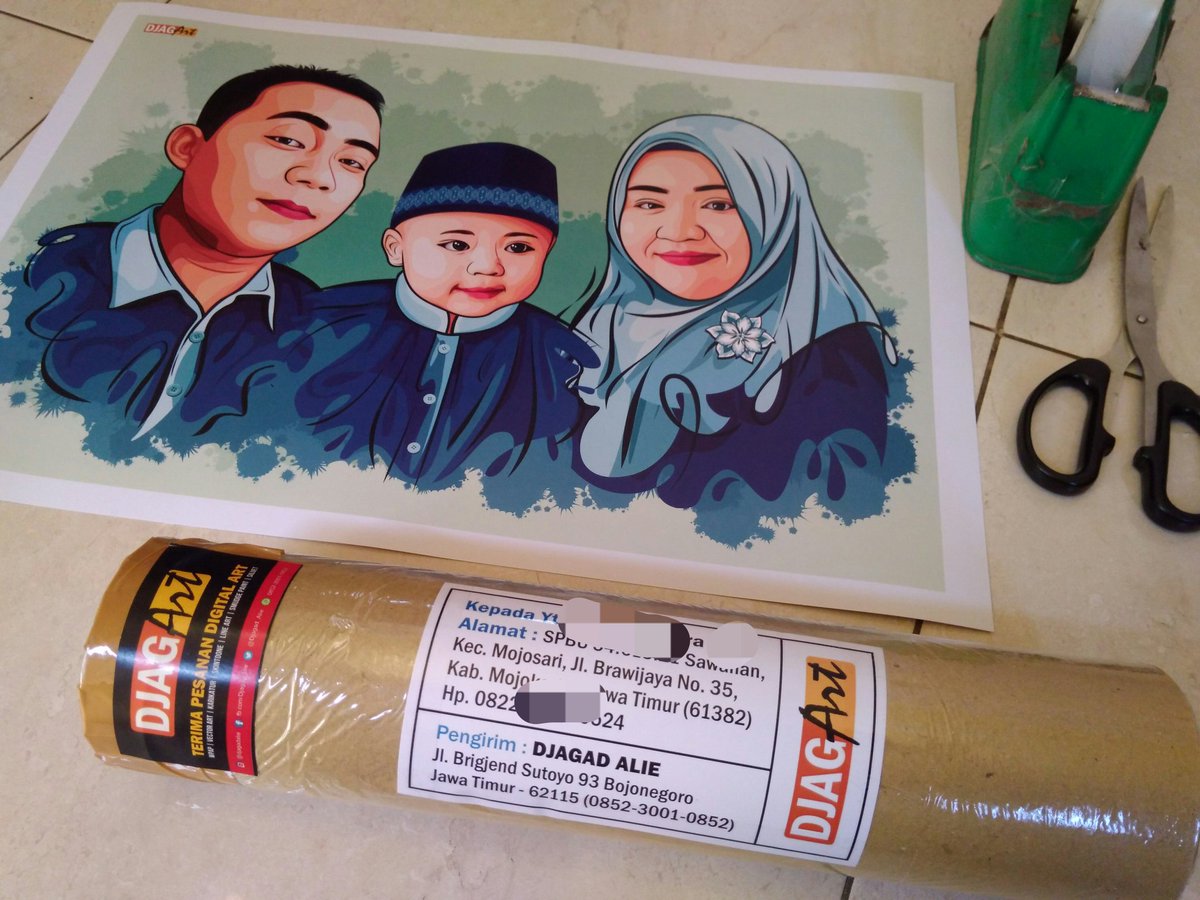 Djagad_Alie's tweet photo. Abadikan momen istimewamu dlm lukisan vector art. Tersedia dlm bentuk file, frame, cetak kertas, kanvas, bantal, t-shirt, mug, dsb..

WA : 0852-3001-0852
IG   : @djagadalie

#djagArt #semangArtberkarya #kadolukisan #kadoVector #Vectorwajah #wajahkartun #wajahvector #vectorart https://t.co/cXPJR4y8B5