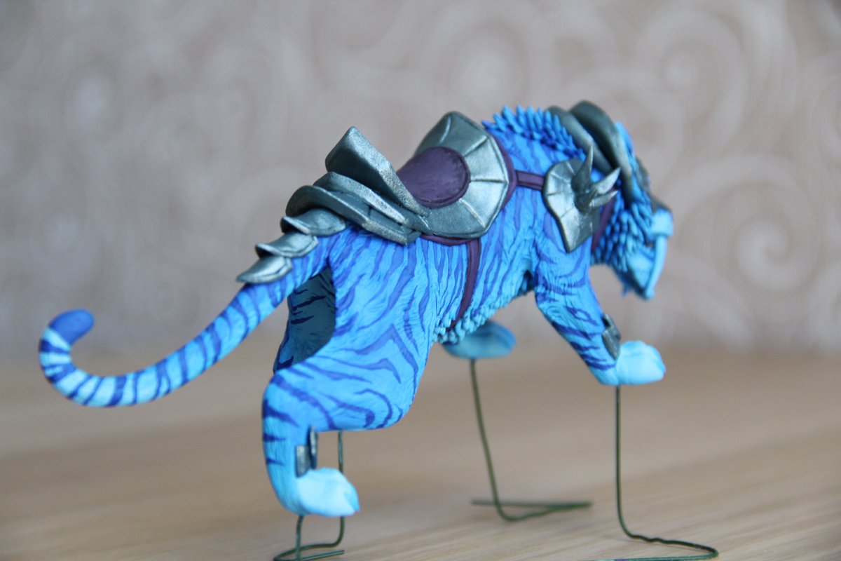 JulieColibri's tweet photo. WIP Spectral Tiger 🐯
OMG Love it so much! <3
#wip #workinprogress #sculpture #warcraft #worldofwarcraft #spectraltiger #mount https://t.co/cRX6dltsEu