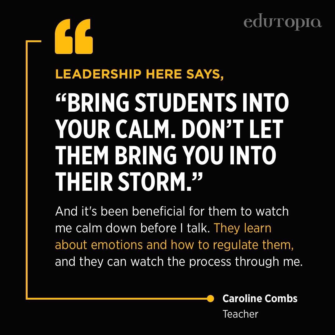 Adult self-regulation is the most important thing we can do for our students! <a href="/JHaleyBulldogs/">John Haley Elementary</a> <a href="/IrvingISD/">Irving ISD</a> #KidsDeserveIt <a href="/lmr0050/">Lindsey Sanders</a> <a href="/JkneeMartinez/">J Martinez</a> <a href="/TamiqueAkins/">Tamique Akins</a>