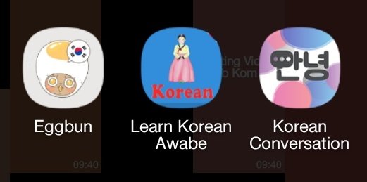 baedebleu's tweet photo. @kdrama_menfess akuu, ga cuma nontonin drakornya aja tp ditambah reality/variety shownya juga. terus aplikasinya ini nder, sama belajar dari video video di youtube ;) https://t.co/PquHOdIgll