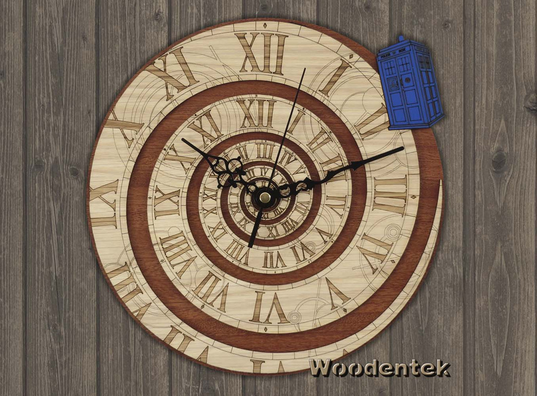 Handmade #TimeVortex wooden clock #DoctorWho #Shopping #GiftIdea - WorldwideShipping  (Free Shipping)

- etsy.com/listing/255080…