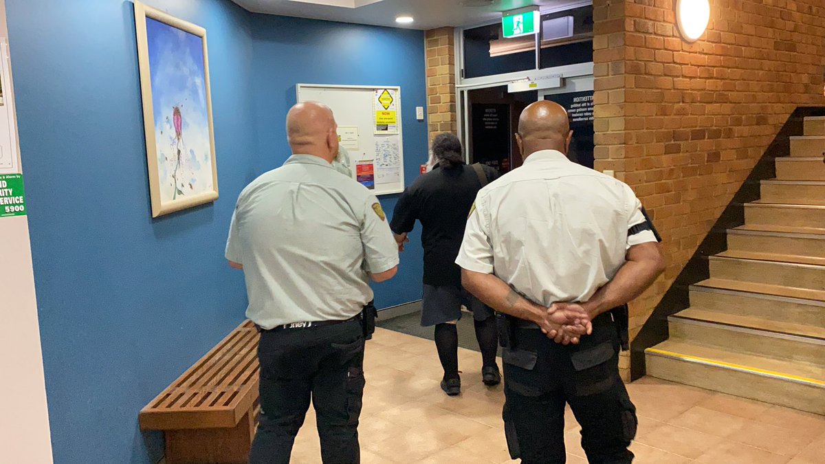 _LachlanGrant's tweet photo. Security guards and police were in attendance at a #Lismore City Council meeting last night. Some residents were refused entry into the chambers to “maintain safety.” Watch @nbnnews tonight at 6 to find out what council backflipped on. https://t.co/PszPBfnsgO