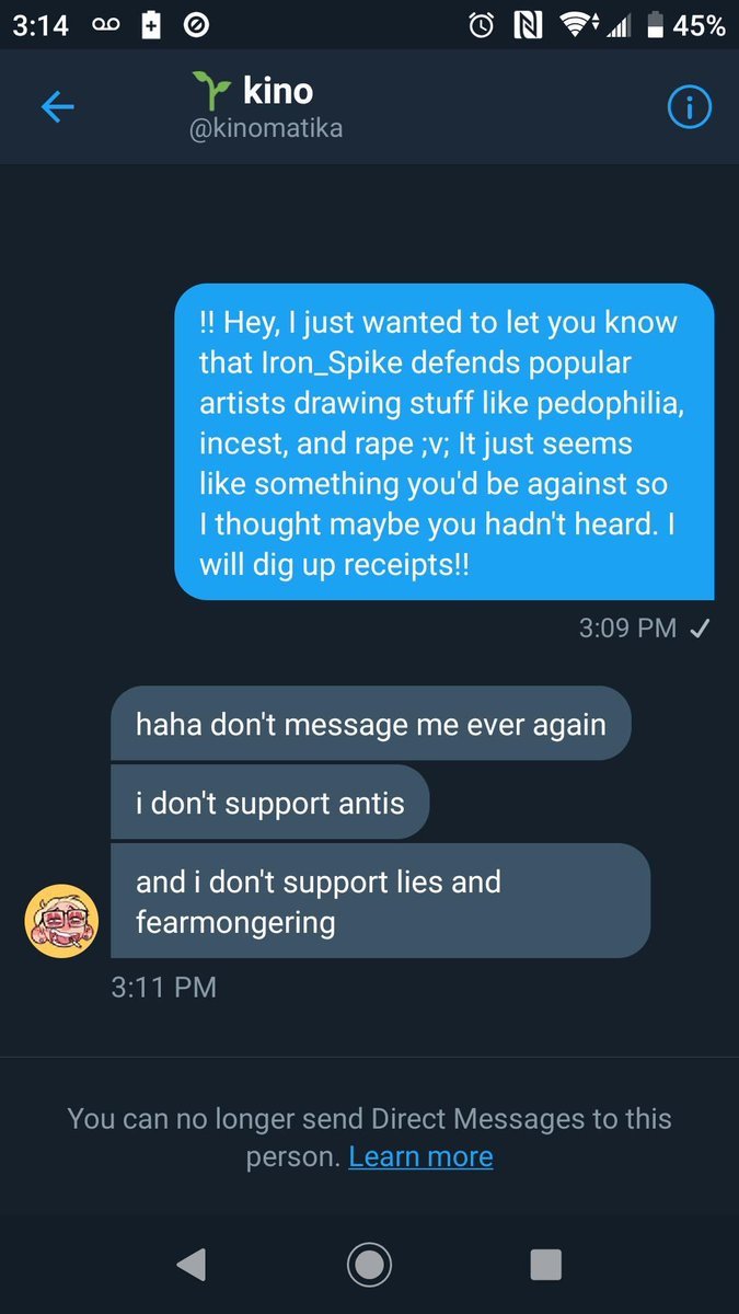 holdori's tweet photo. did yall forget this clown defended "anti-anti"s or ...
anyways fuck them don't give them clout. https://t.co/994BgxWNAx