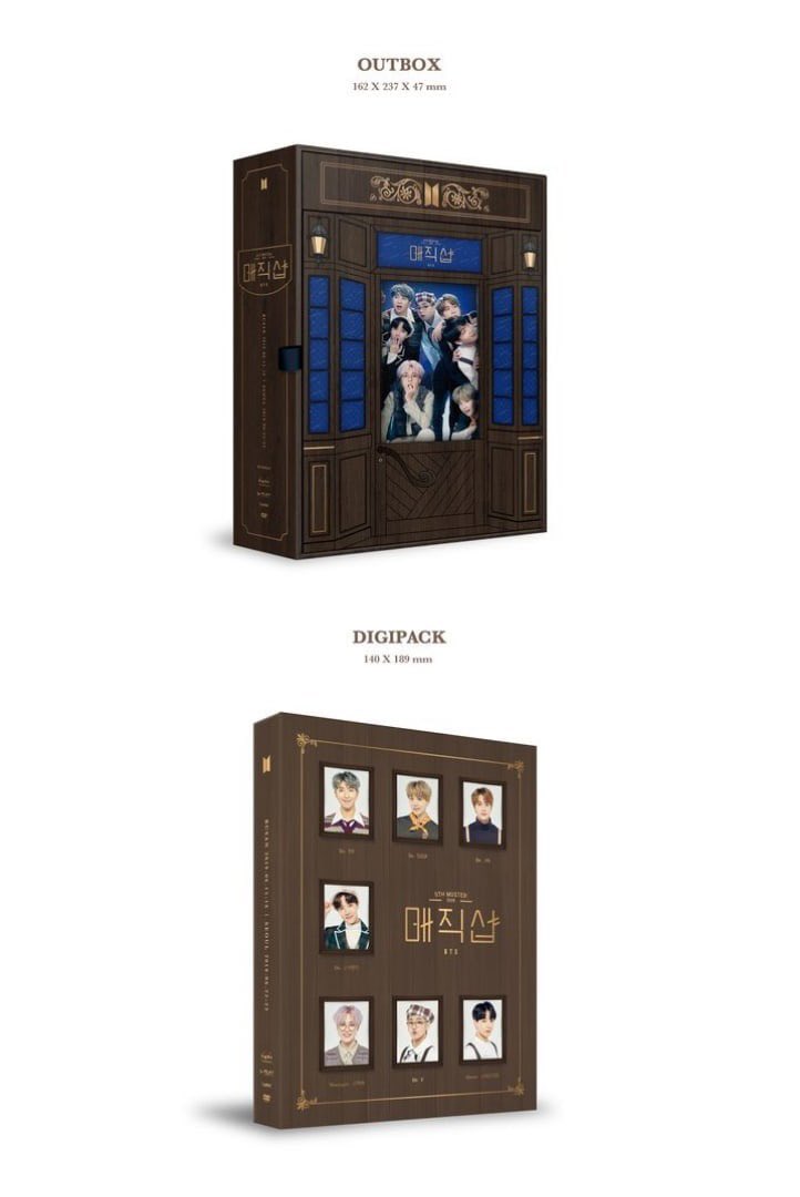 NojamK's tweet photo. #BTS

5th Muster [MAGIC SHOP]

Начало продаж: 12.03
Релиз: 07.04

Наполнение:
- Коробка
- 4 DVD
- Фотобук
- Коробка POP-UP
- Карточка-приглашение
- Карточка https://t.co/cSmu1zjuxv