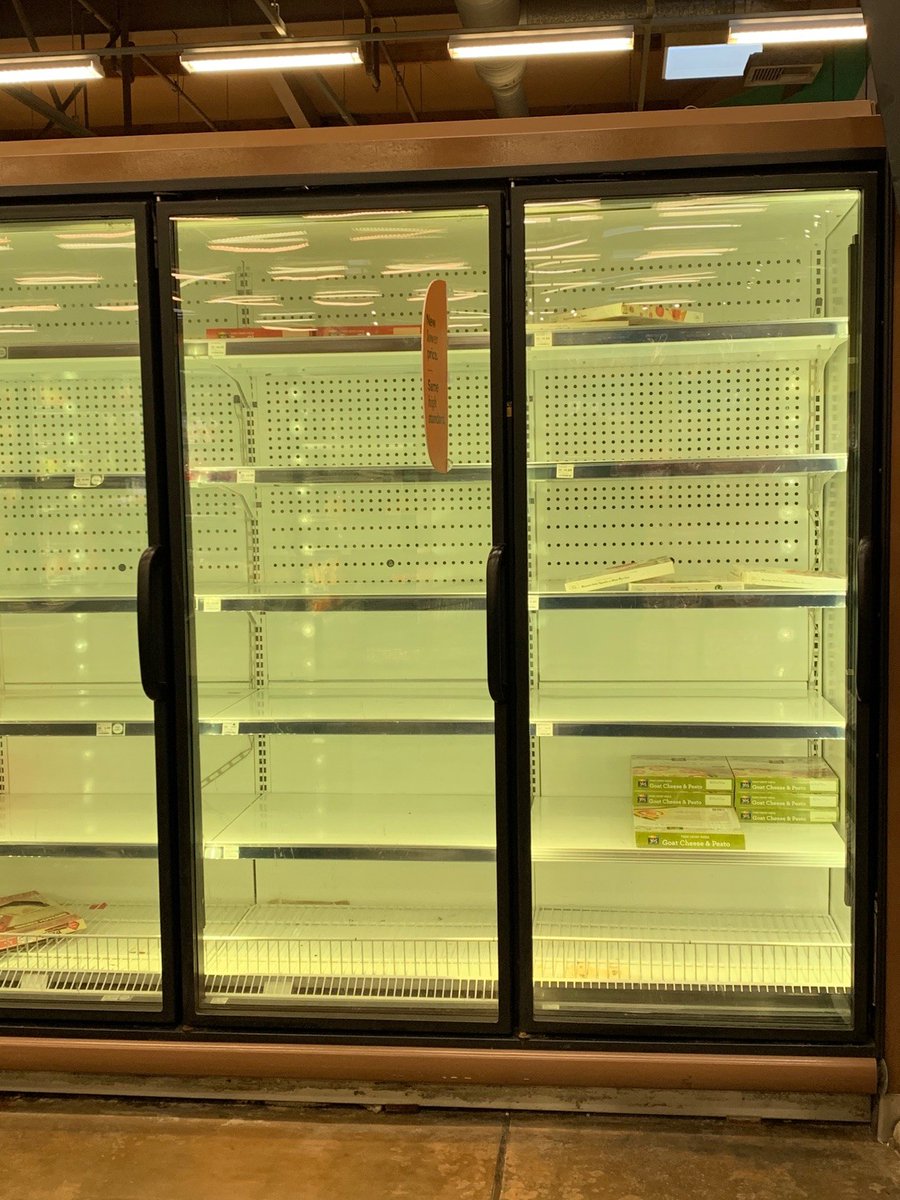 Current status at the local Whole Foods.