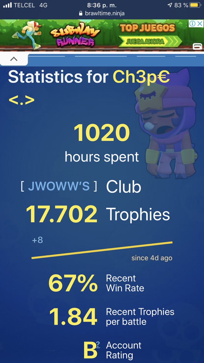 ChepeeBS's tweet image. Llevaría más pero deje de jugar 🥺