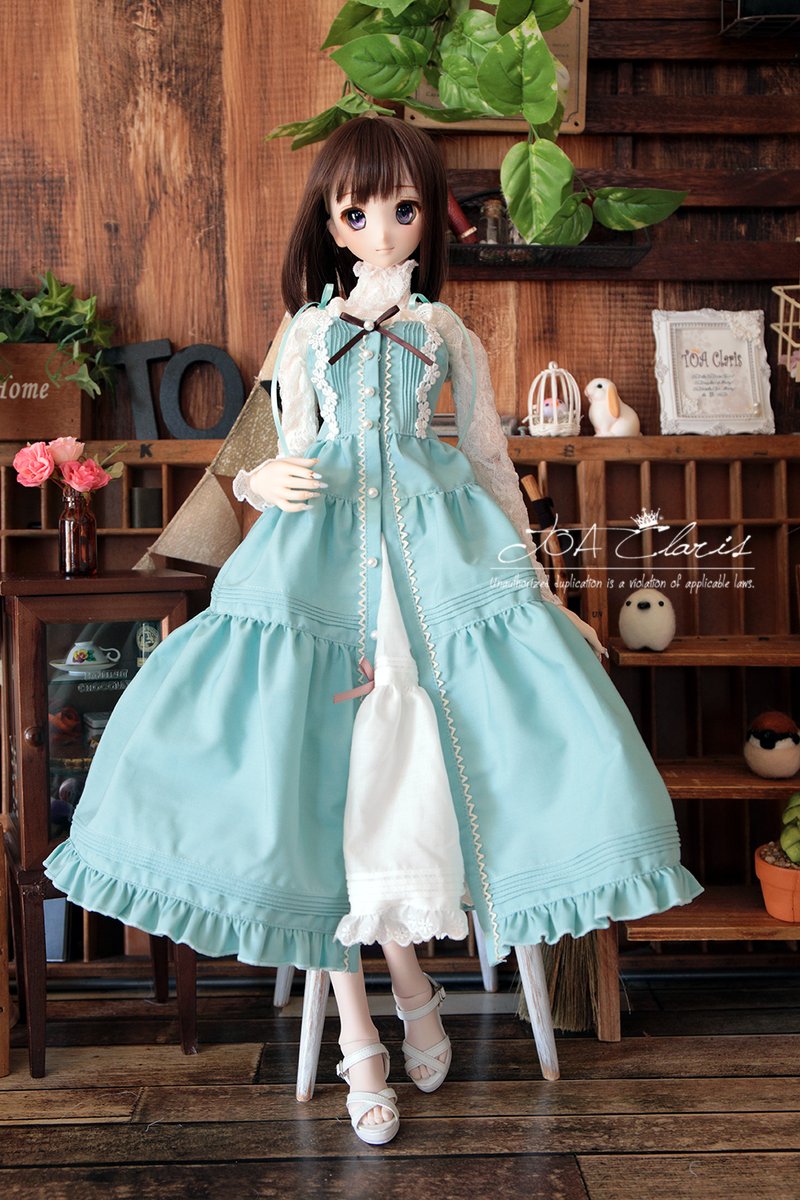 送料込・まとめ買い ドール ピンタック ワンピース セット MDD ミニ