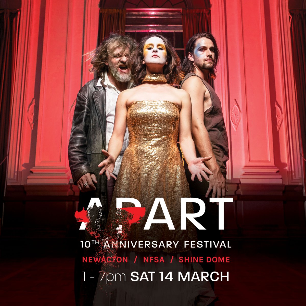 The Shine Dome (@shinedome) on Twitter photo This Saturday, <a href="/ArtNotApart/">Art, Not Apart</a> arrives at the Shine Dome.
We're opening our doors—and moat—to performances and interactive art between 1:30-6:15 pm. artnotapart.com This Saturday, <a href="/ArtNotApart/">Art, Not Apart</a> arrives at the Shine Dome.
We're opening our doors—and moat—to performances and interactive art between 1:30-6:15 pm. artnotapart.com