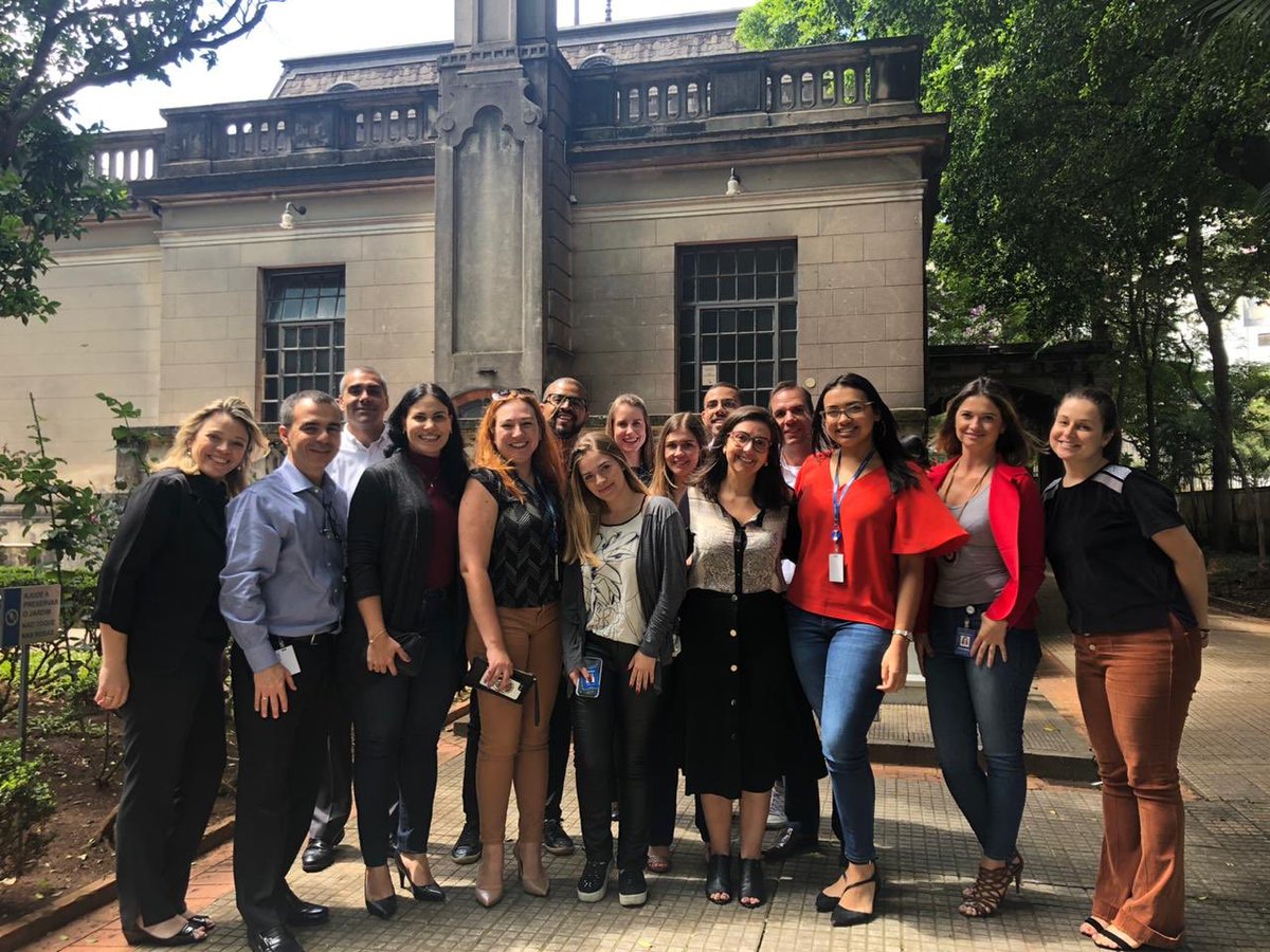 Having an outdoor lunch with our  Amazing Brazilian finance team! ❤️