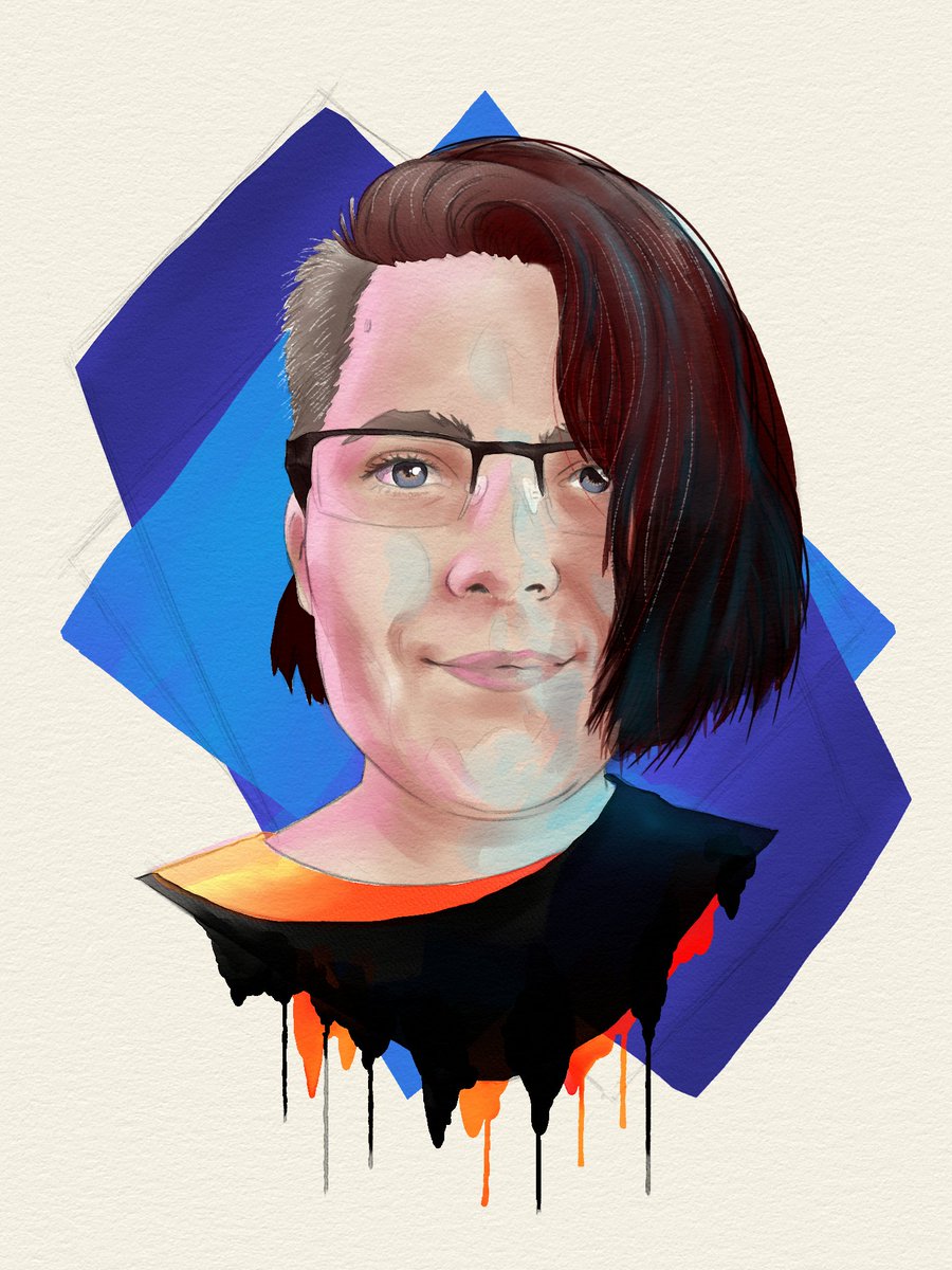 creafea's tweet photo. Vielen Dank für den entspannten Stream, ihr Lieben! 😊💕
#CreaStreamt
#Rebelle3 ist wirklich ein sehr tolles Programm! 😍
#illustration #watercolor #digital #portrait #painting #WIP
Seht hier den Work In Progress: https://t.co/AH1iA9i6tn