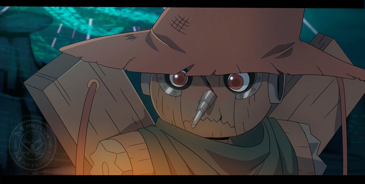 PirateSylph's tweet image. Im feeling very stressed these days... Nothing better than a custom Pinochimon to fill my energy. (Also called Snufkinmon for some people lol ) 😙

Good night! 

#Digimon #Puppetmon #Fanart #digitalart #DigitalArtist #bandainamco