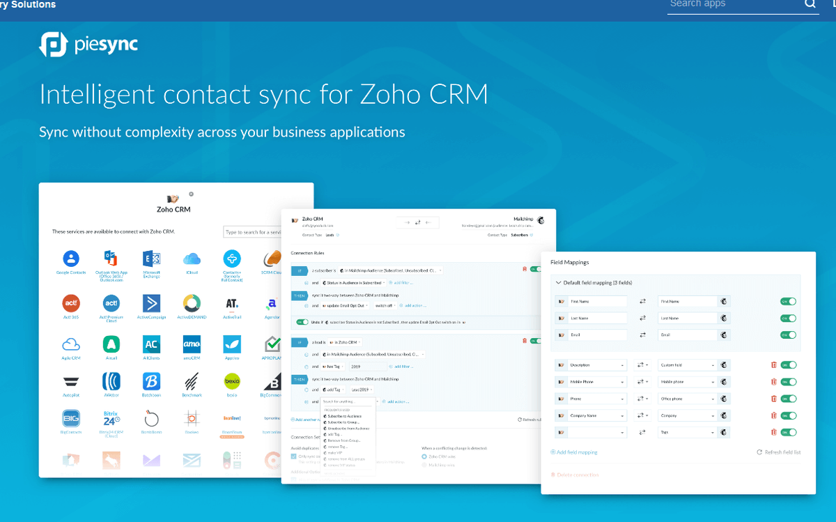 iovox's tweet photo. Click through for our 5 favorite #ZohoCRM integrations available in the Zoho Integrations Marketplace that have the power to create a real boost for any team and as a result, the overall business.https://t.co/ril6NiqCzS
#Zoho #GoZoho @LinkedIn @iovox @getresponse @Zendesk @zapier https://t.co/fzdHVqW6he