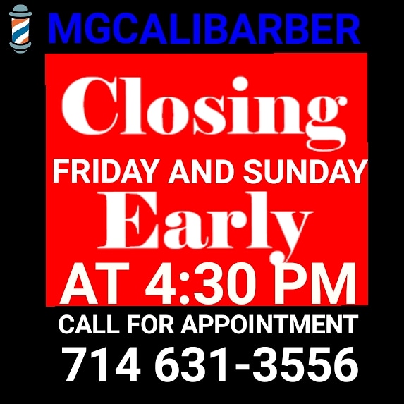MGCALIBARBER's tweet photo. #barbershop #haircutting #@mgcalibarber #shaves. CALL FOR APPOINTMENT 714 631-3556 1920 EAST KATELLA AVE. STE E ORANGE CA 92867 https://t.co/oXxtO0sXkr