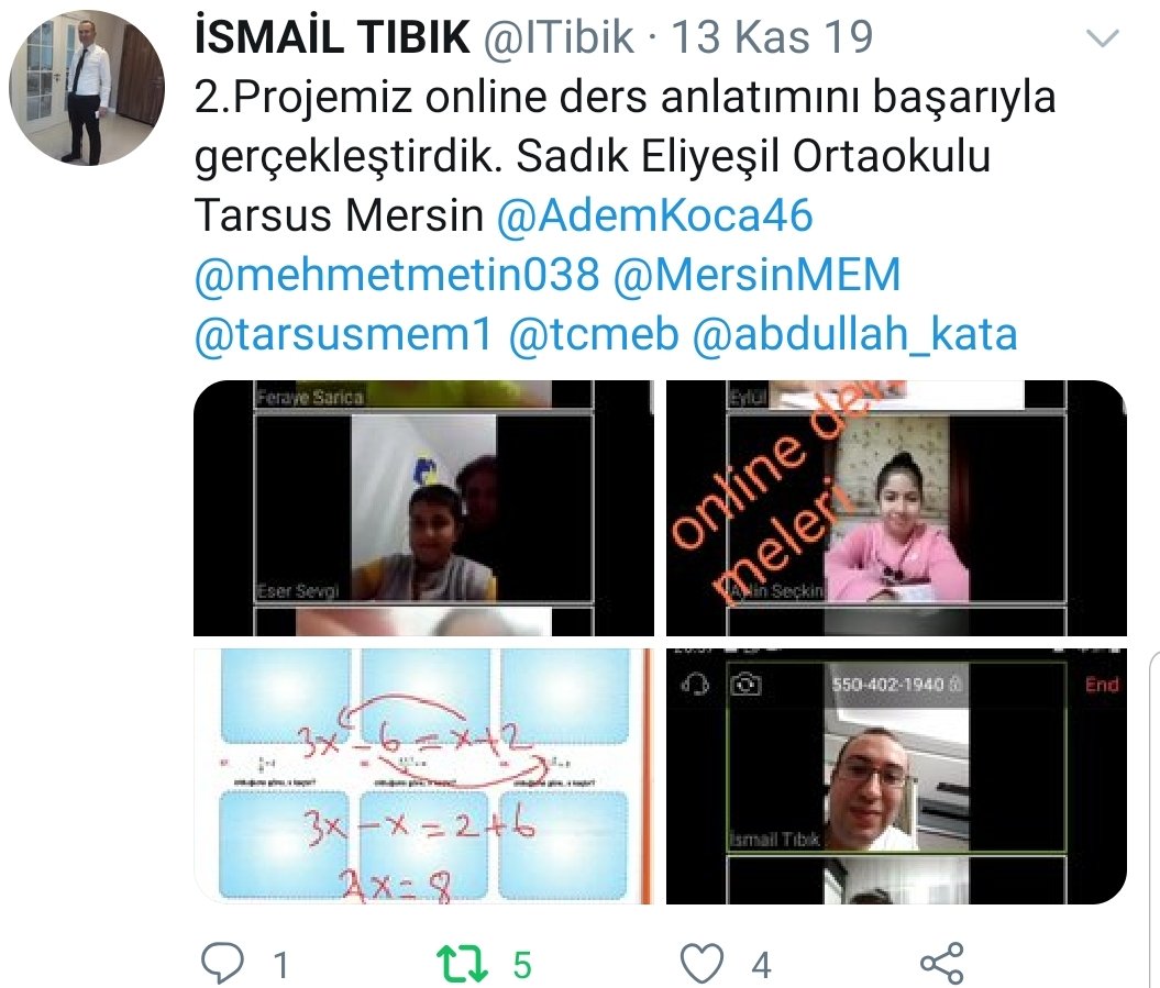 İSMAİL TIBIK (@itibik) on Twitter photo Öğrencilerimiz merak etmesin tatil durumunda tekrar online eğitime geçeriz..<a href="/tarsusmem1/">Tarsus İlçe Milli Eğitim Müdürlüğü</a> <a href="/EliyesilK/">Sadık Eliyeşil OO</a> Öğrencilerimiz merak etmesin tatil durumunda tekrar online eğitime geçeriz..<a href="/tarsusmem1/">Tarsus İlçe Milli Eğitim Müdürlüğü</a> <a href="/EliyesilK/">Sadık Eliyeşil OO</a>