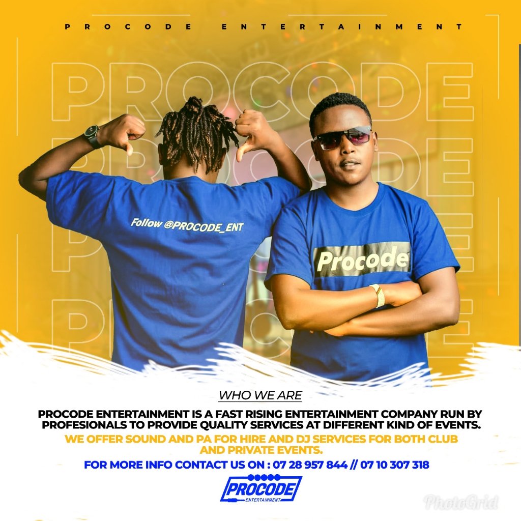 ProcodeEnt's tweet image. Do you Need Sound/PA for hire?? Contact us today for professional DJ Services at affordable rates
#WednesdayMotivation
#WednesdayWisdom
#IkoKaziKE