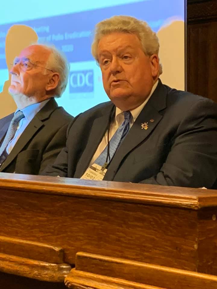 Lots of hard-talking about #polio at the Palace of Westminster for an <a href="/EndPolioNow/">EndPolioNow</a> event. The focus was firmly on cracking Pakistan and Afghanistan. Interesting to hear that talks are taking place with the Taliban in Doha to allow vaccinators to carry out their work. @rotary