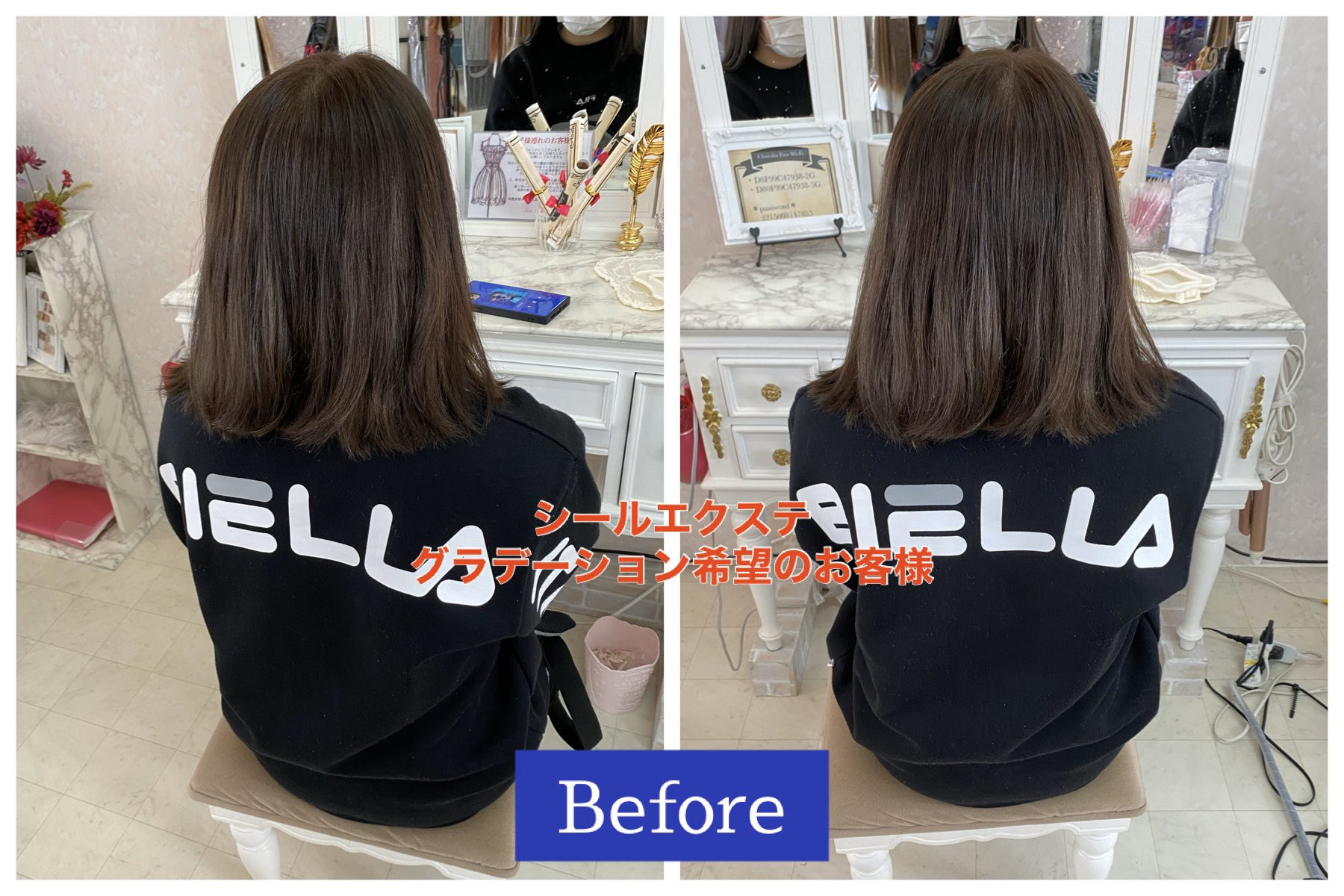 Setsalon Churaku V Twitter パッツンボブ でも エクステ で グラデーション シールエクステ ヘアエクステ ロングヘアー 地毛を傷めずカラーチェンジ 退色の心配もなし カラーが１ ２ヶ月楽しめちゃいます 編み込みエクステ エクステ専門店 沖縄市