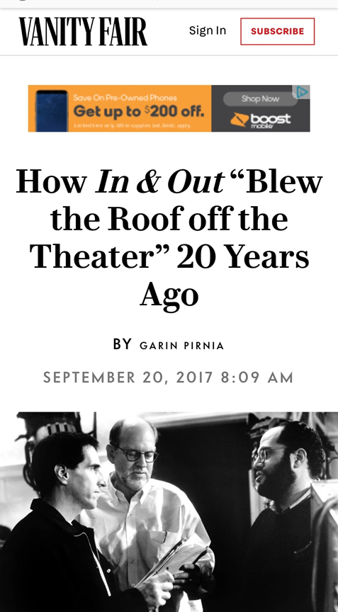 23)In & Out was a huge film success, launching the early days of the LGBTQ movement