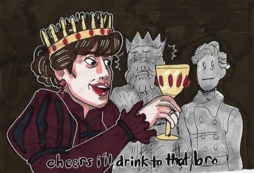 KweenGerdy's tweet photo. #thatawkwardmomentwhentheloveofyourlifedoesntstopyoufromdrinkingpoisonedwine https://t.co/FIPCqMzQKK