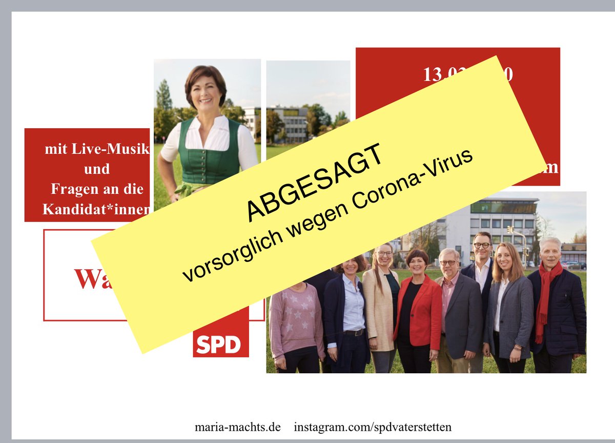 Leider müssen wir unsere geplante Abschlussveranstaltung, den Wahl-Kehraus, am Freitag absagen. Auch wenn die Wahrscheinlichkeit einer Ansteckung gering ist, für uns steht die Sicherheit unserer Besucher im Vordergrund. Bitte habt dafür Verständnis!