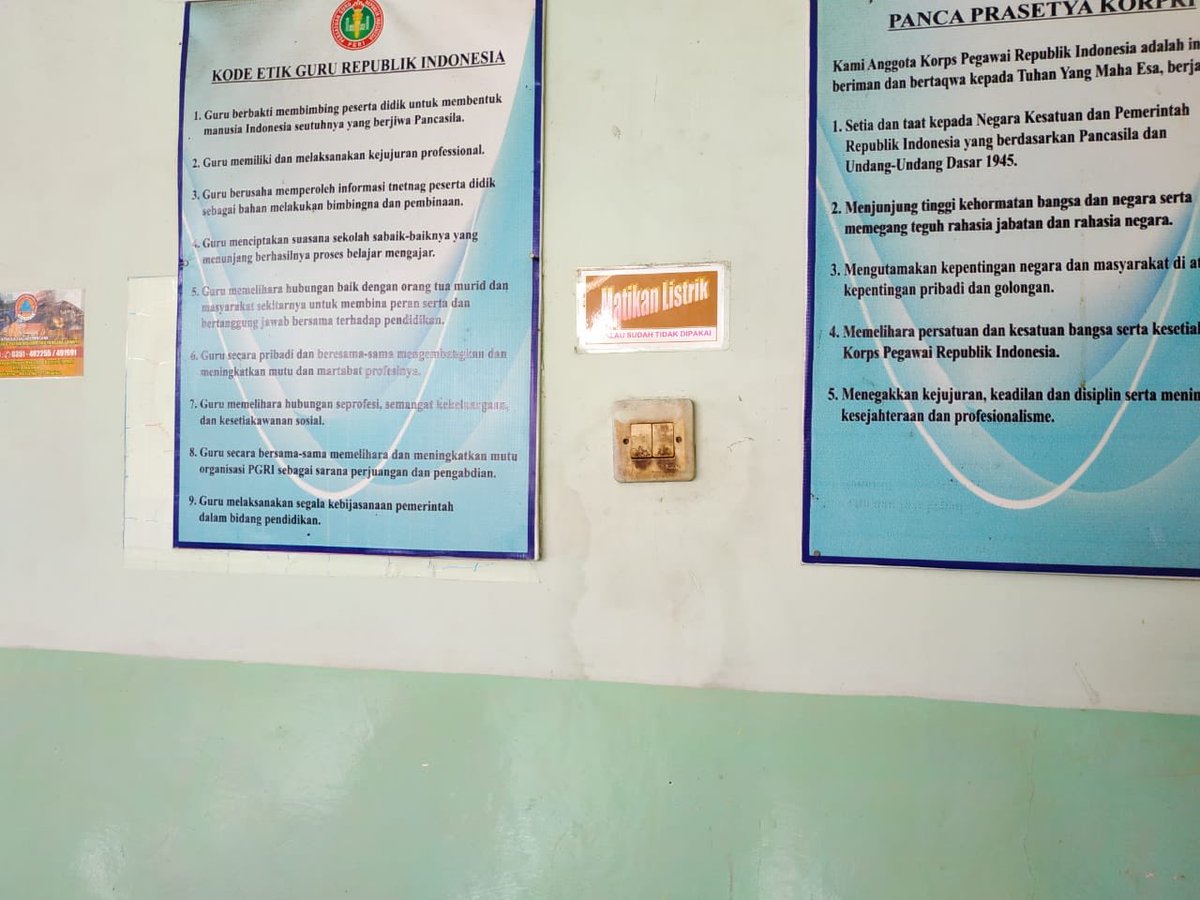 ratihromadhoni's tweet photo. Aksi konservasi energi di lingkungan SMP Negeri 5 Madiun. https://t.co/PmasegO1WB