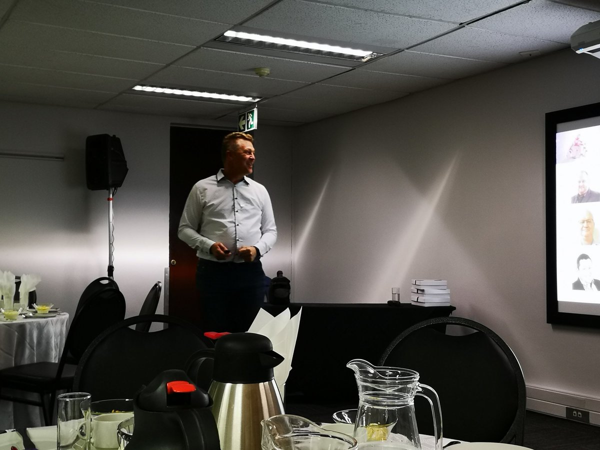 IITPSA's tweet photo. Johan Steyn @AIforBusiness SIG Chair @IITPSA Special Interest Group in Artificial intelligence and Robotics kicks off the event on IOT and AI in business in Johannesburg. https://t.co/OF6JQHgPph