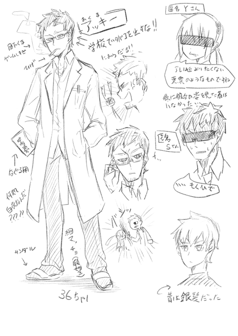 コミティアに出すオリジナル漫画のキャラクターをメモったやつ
知人は誰がモデルかわかっても言わないでね!絶対だぞ! 