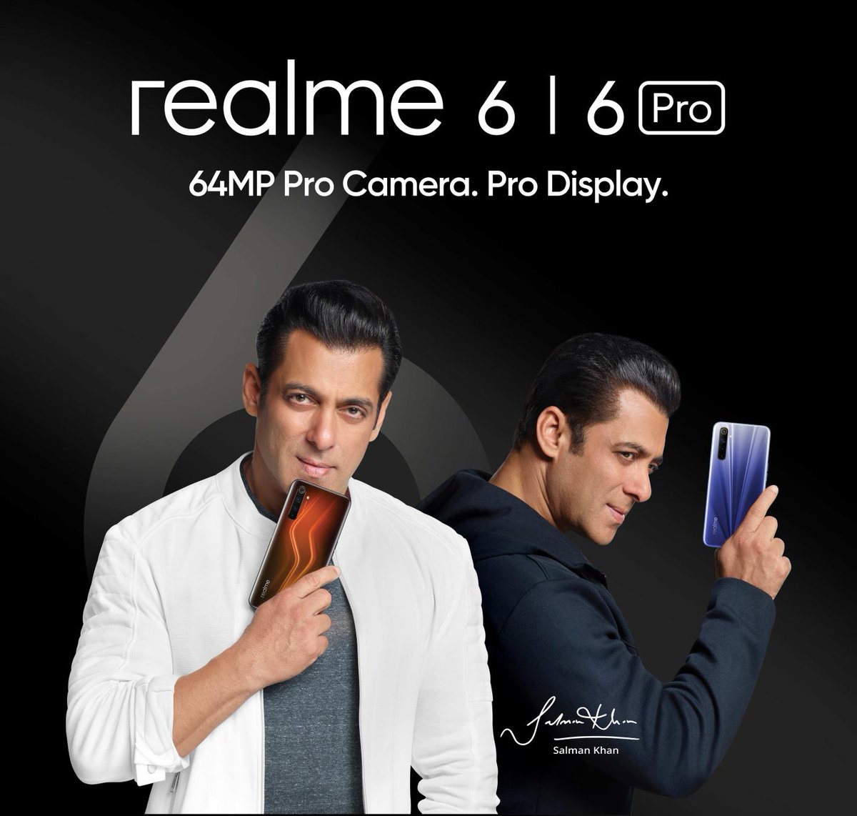 ankitagarwal42's tweet image. An upgrade that even @BeingSalmanKhan approves of!
#realme6 comes with:
-90Hz Smooth Display
-30W Flash Charge
-MediaTek Helio G90T
Starting at ₹12,999. Get 64MP #ProCameraProDisplay in the 1st sale at 12 PM, 11 Mar on #Flipkart 

fkrt.it/368YWoNNNN
