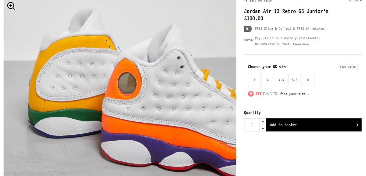 jordan 13 retro junior