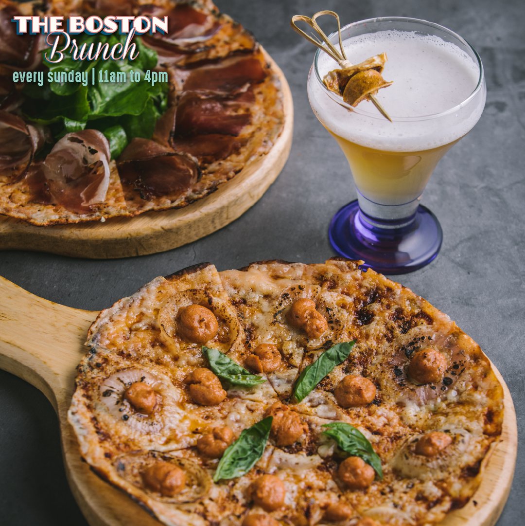 An amazing Sunday brunch brings a whole week’s worth of happiness! 
Treat yourself to our Brunch menu only on Sunday from 11 am to 4 pm at The Boston Butt.