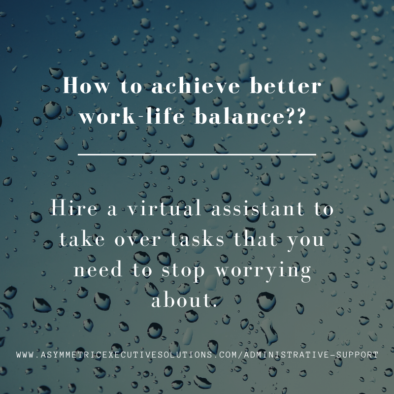 AsymmetricExec1's tweet photo. Get that work life balance you desire, we are here to help!! #virtualassistant #va #virtualassistantservices #entrepreneur #personalassistant #smallbusiness #womeninbusiness #executiveassistant #workfromhome #virtualassistants #outsource #virtualassistance  #smallbusinessowner https://t.co/hxjroJJlBk