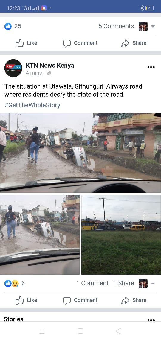 Cess10879287's tweet photo. @ItsMainaKageni utawala residents in Muthwani County falling under @DrAlfredMutua county no longer listen to your shows. We have parked our cars since the road has become impassable. Children arriving to school at midday and others dying on the way to hospital. Please air this. https://t.co/shIwwuriXl