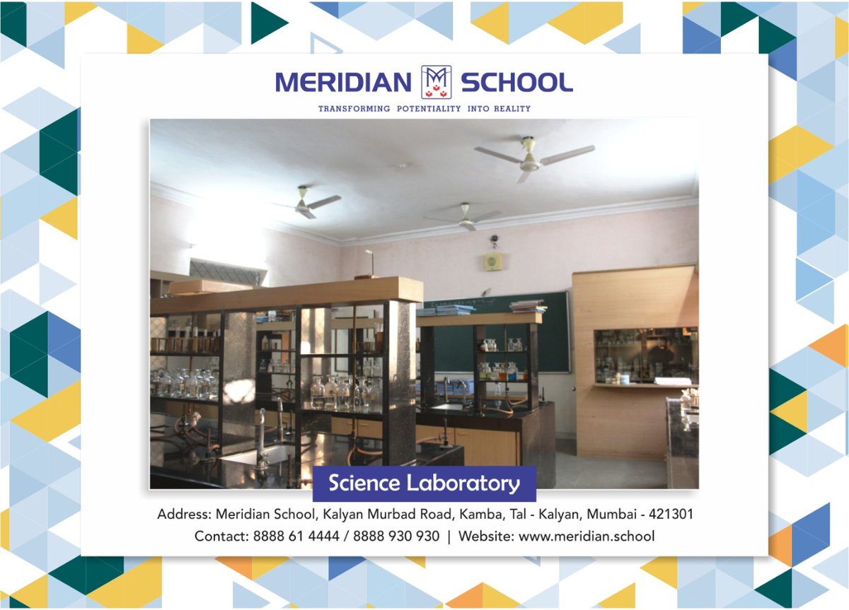 Meridian_Kalyan's tweet photo. Meridian School let their students get a first-hand learning experience by performing various experiments at their Science Laboratory. Students are made to use the models and understand different scientific theories and concepts. https://t.co/ekpbnBPEEh