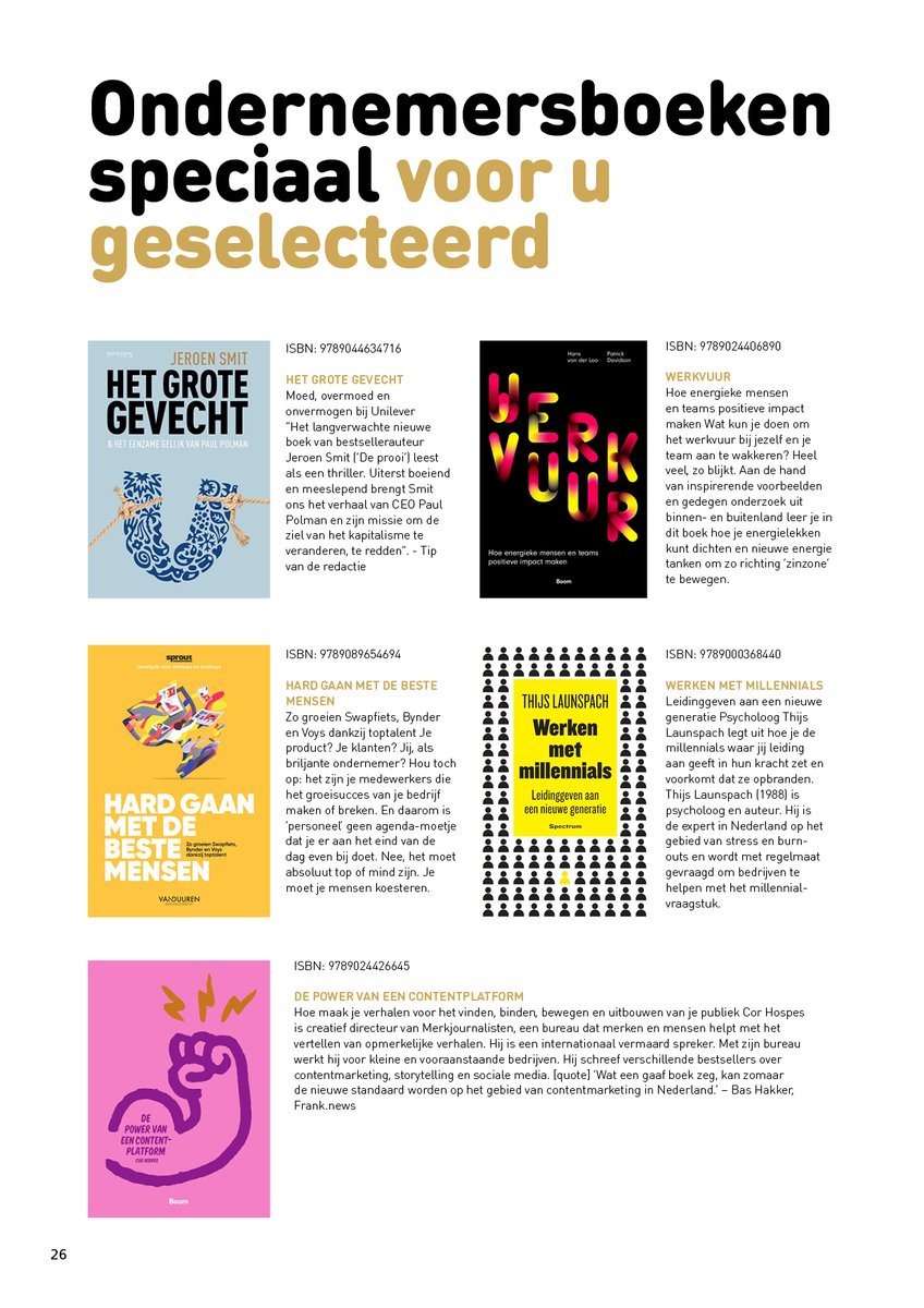 Vrijdag, met het weekend voor de deur tijd om lekker een boek te lezen. Voor de ondernemer een mooie selectie boeken om uit te kiezen in de nieuwste editie van InfoRegio.
#ondernemersboeken #lezen #ondernemers #zakelijkmagazine