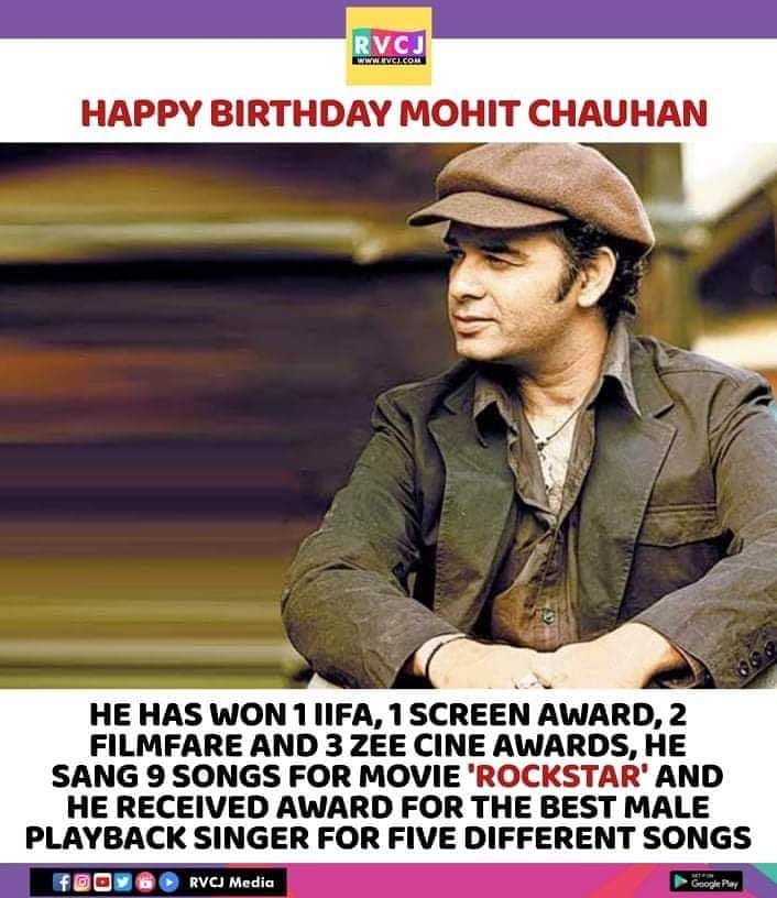 Happy Birthday Mohit Chauhan! 