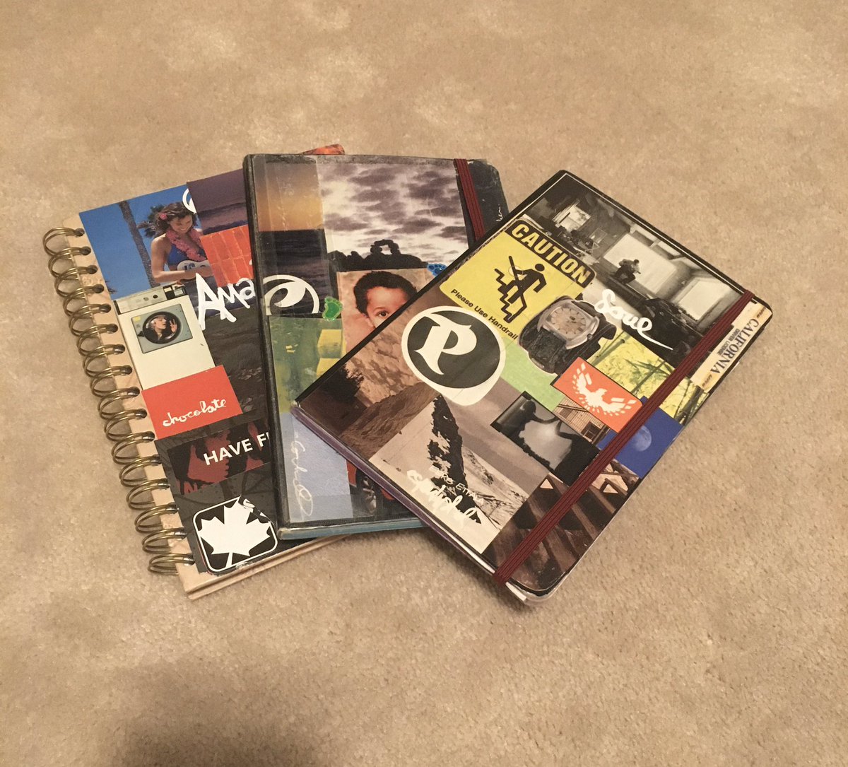 Actually 3 journals! Ranging from grade 2002-2004 so during my senior year of high school, camp counseling for 6 and my time as a missionary for 1 year!
