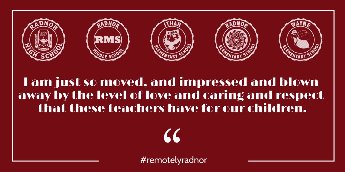 Radnor Township School District tweet media