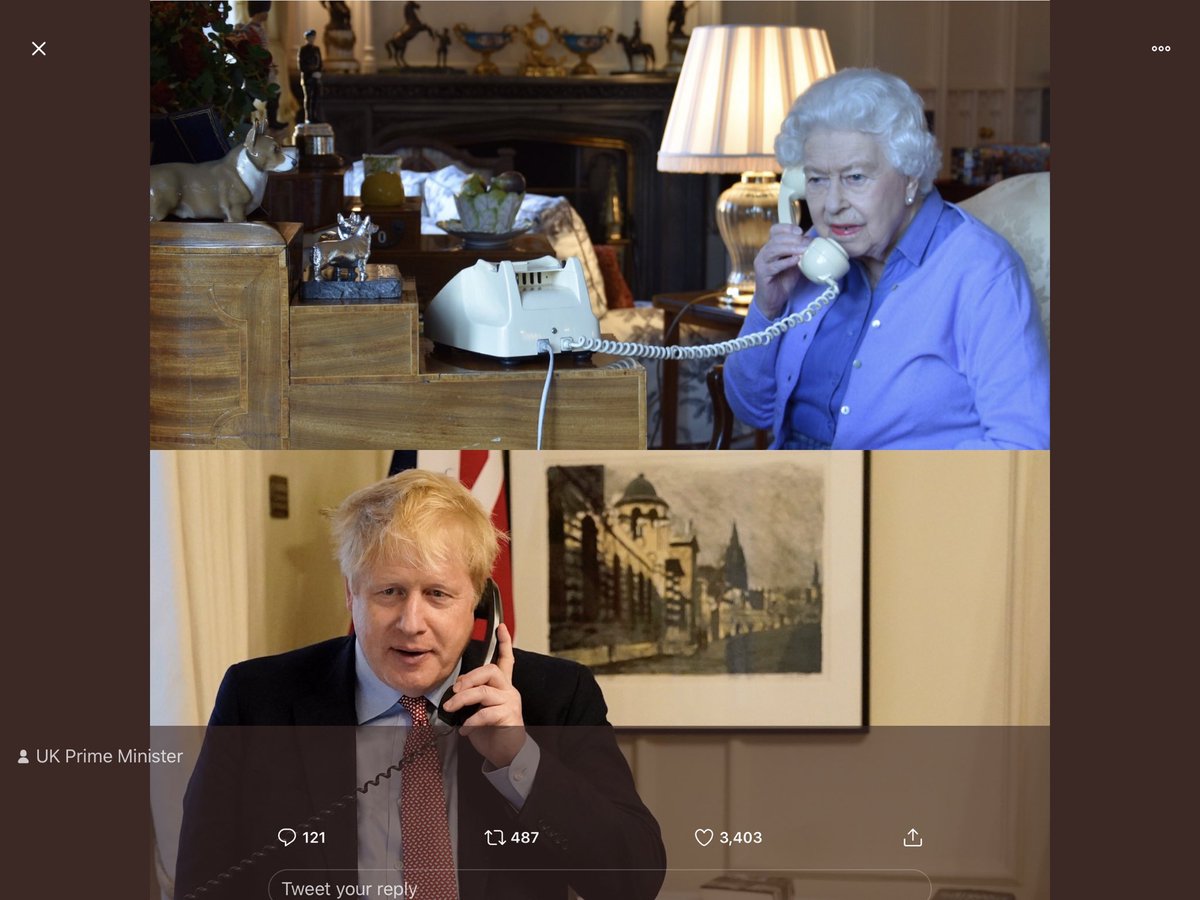 I think the Bespoke Telecoms Sales team need to make an appointment with HRH to upgrade the telephones at Windsor Castle 😂