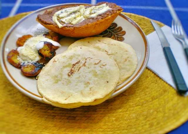 メキシコの朝ごはん