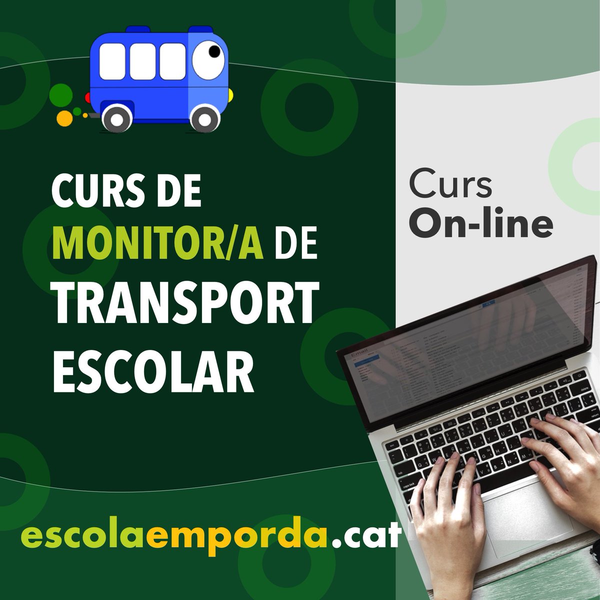 Cursos on-line. Estudia des de casa al teu ritme amb un mètode molt fàcil. Més informació a escolaemporda.cat o clicant al perfil⤴️