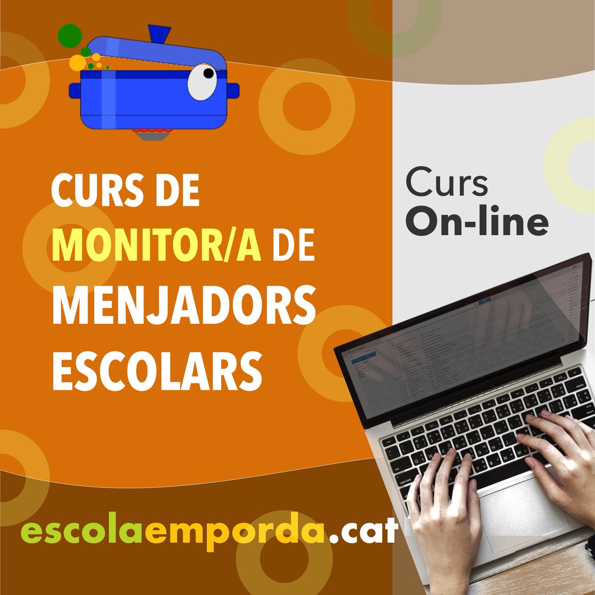 Cursos on-line. Estudia des de casa al teu ritme amb un mètode molt fàcil. Més informació a escolaemporda.cat o clicant al perfil⤴️