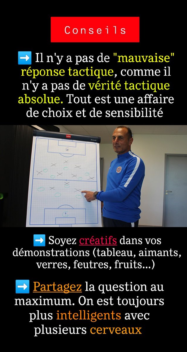 GhislainCorrea's tweet photo. ⚽ Partage d'un défi lancé à mes jeunes joueurs (via Snapchat)
💡 Chaque joueur se lance dans un #PepChallenge en tentant de résoudre un problème tactique
🧠 Réception de nombreux messages, vidéos, et même animations 3D
⬇️ Bientôt le même challenge sur Twitter ? 🤔 https://t.co/BhjPbFZ6wD