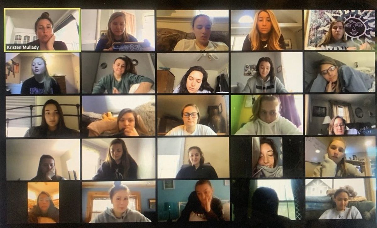 SCWLAX's tweet photo. When we can’t lax we zoom! #missyouall #scwlax2020 https://t.co/saqXh8JPN7